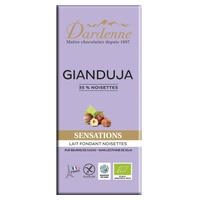 Tablete de Gianduja (avelã com chocolate) 100 g - Dardenne