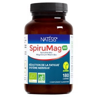 Spirumag Bio (Spiruline + Magnésium) 180 comprimidos - Natesis