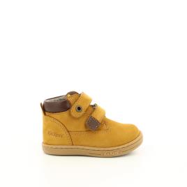 Kickers Botas em pele com presilha autoaderente, Tackeasy