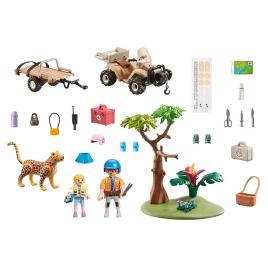 Playmobil Quad Animal Rescue Construction Game