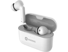 Auriculares Bluetooth True Wireless GOODIS Pro (In Ear - Microfone - Branco)