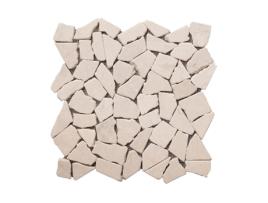 Mosaico BRICOSOL Poesy (1 x 30 x 30 cm - Bege)