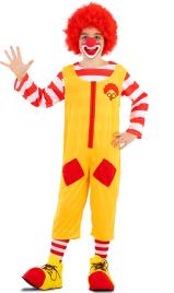 Fato de palhaço infantil do McDonald's