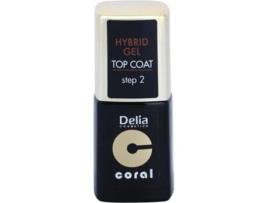 Verniz Top Coat DELIA COSMETICS Enamel Hybrid Gel (11ml)