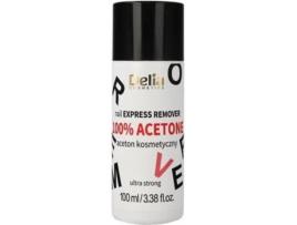 Removedor de Verniz DELIA Cosmetics Aceton 100% Ultra