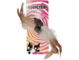 Brinquedo para Gato ADDICTED Ratos com penas