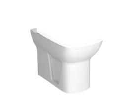 Sanita de parede cerâmica com descarga na parede com ralo sanitário na parede S20 VitrA