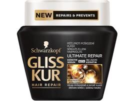 Máscara para o Cabelo GLISS KUR Strength 2-In-1 Treatment Fortifying (300ml)