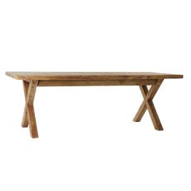 Mesa de Jantar Dkd Home Decor Natural Madeira Rec.