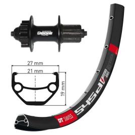 Winora Dt Swiss 545 Disc 6a Qr Deore 26´´ Rear Wheel  10 x 135 mm