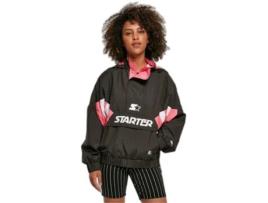 Casaco Impermeável À Prova De Vento Para Mulheres Urban Classics Starter Colorblock (XS)