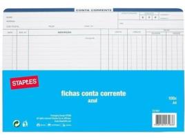 Fichas Conta Corrente MAIS MAB 707967 (A4 - 100 Folhas)