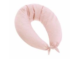 Almofada de Amamentação CAMBRASS Liberty (Algodão - Rosa - 80 x 185 x 16 cm)