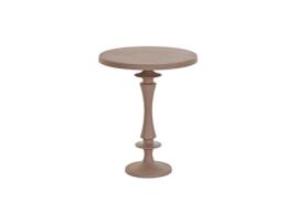 Mesa de Apoio Dkd Home Decor Cor de Rosa Alumínio.