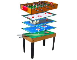 Mesa Multijogos 5 Em 1 One Two Fun 125x60.5x81cm