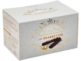 Bombons Chocolate Vendome C/casca Laranja Cristalizada Coberta Com Chocolate Preto 200g