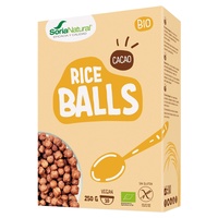 Bolinhas de arroz de chocolate 250 g - Soria Natural