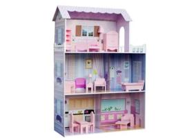 Casas de Bonecas OLIVIA'S LITTLE WORLD (Madeira - Rosa - 113,2 cm)