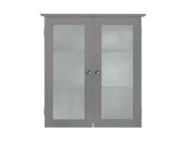 Armários de Casa de Banho TEAMSON HOME (Madeira - Cinzento - 63,3 cm)