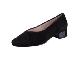 Sapatos doba HASSIA Mulher (Preto - Camurça, Tecido - 6,0 uk)