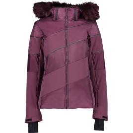 Cmp Zip Hood 31w0276f Jacket Roxo L Mulher