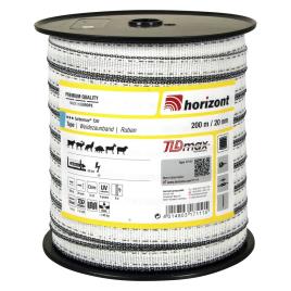 Horizont Trurbomax 200 M Electric Fence Tape  40 mm