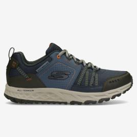 Skechers Escape Plan - Azul - Sapatilhas Montanha Homem tamanho 42