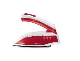 Aeg Dbt800 Ferro a Seco e a Vapor Base em Aço Inoxidável 800 W Vermelho Branco