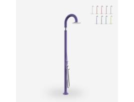 Chuveiro com misturador externo de jardim Arkema Design Funny Yin T345