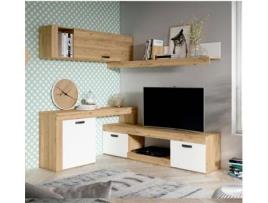 Conjunto de Móveis de TV VMO HOME Argos Extend Naturale (Módulo TV: 39'9 cm  Prateleira: 29.6 cm)