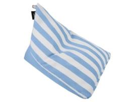 Pufe HAPPERS Pirámide Azul Cielo para Exterior o Interior XXL