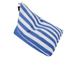 Pufe HAPPERS Pirámide Azul para Exterior o Interior XXL