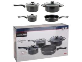 Bateria esmalte negra 7 piezas