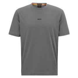 Boss Chup Short Sleeve Crew Neck T-shirt Cinzento L Homem