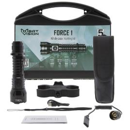 Bat Vision Force One Led Flashlight Kit  1000 Lumens