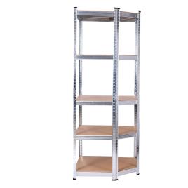 Catterhouse Max Pro 5 70x40x180 Cm Corner Galvanized Shelf Dourado