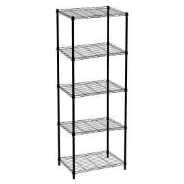 Catterhouse Klaus 5 56x35x160 Cm Metal Shelf With Grid Prateado