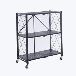 Catterhouse Kim 3 71.5x38x88 Cm Folding Metal Shelf Prateado