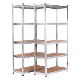 Catterhouse Max Pro 5 90x40x180 Cm Galanized Shelf 2 Units Prateado