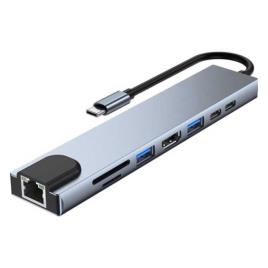 Smartek 8 In 1 Usb-c Hub Adapter