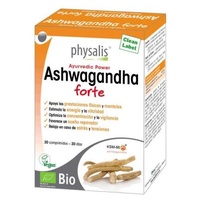 Forte orgânico de Ashwagandha 30 comprimidos - Physalis