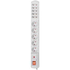 Hsk Data Alp-acars10---1n 3 M Power Strip 10 Outlets With Switch