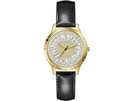 Relógio GUESS Mulher (Pele - Preto)