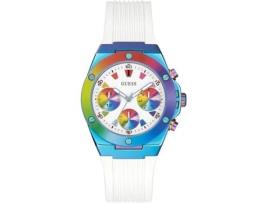 Relógio GUESS Mulher (Silicone - Branco)