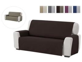 Capa de Sofá TEXTIL HOME Adele (Castanho - 110 x 220 cm)