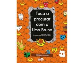 Livro Toca a Procurar com o Urso Bruno de Gergely Dudás (Português)