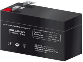 Bateria Chumbo 12V 1,3Ah  (97 x 43 x 52 mm) - U-POWER