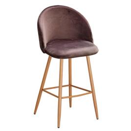 Presentes Miguel - Banco Vint Veludo - Cinza escuro