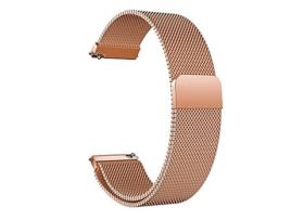 Bracelete Milanese Com Fecho Magnético para Ulefone Watch GPS - Rosa Ouro