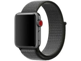 Bracelete Apple Watch Series 7 45mm G4M Desportiva Preto